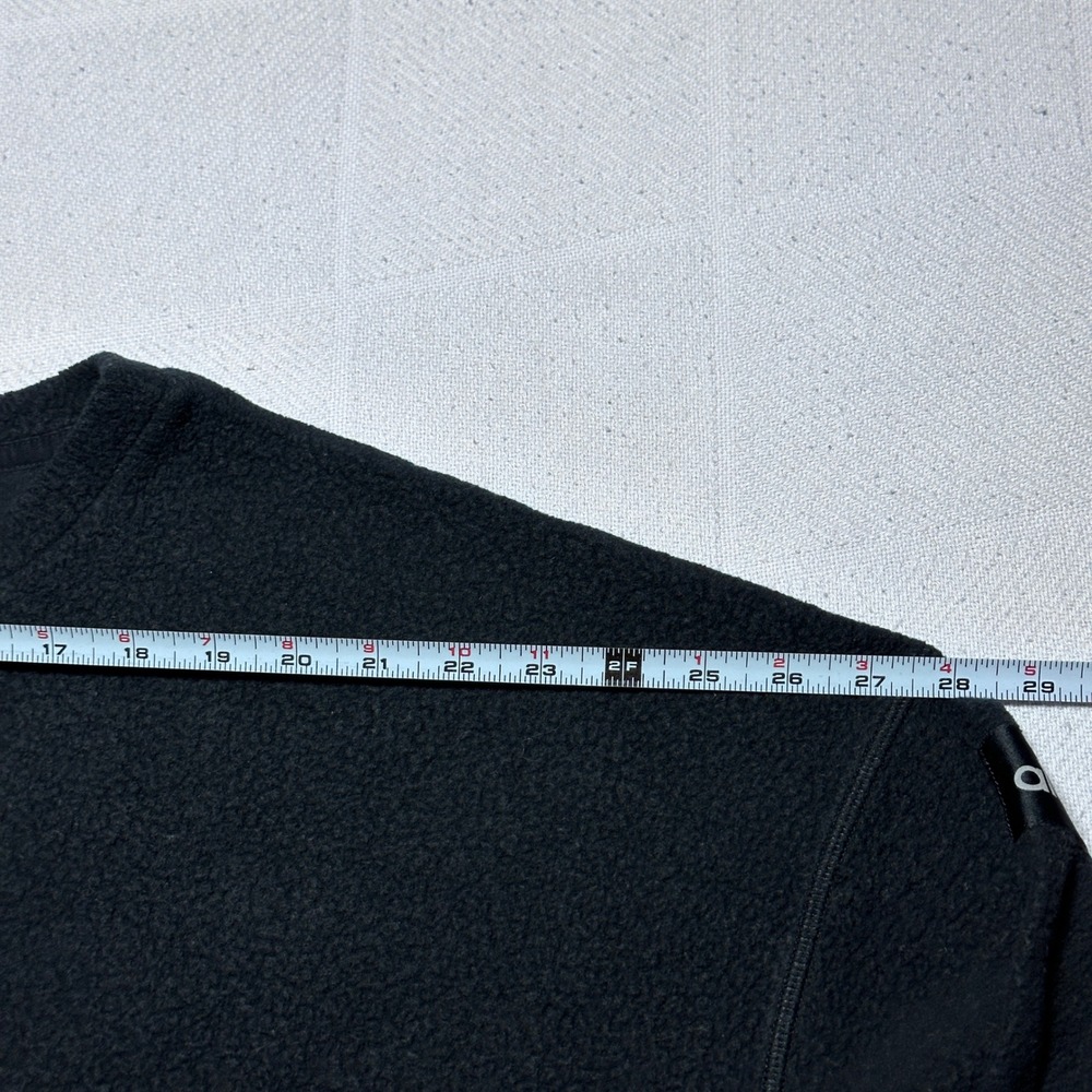 Alo Yoga Sherpa Fleece Sweatshirt Womens XL Oversized Pullover Black Cozy - Picture 9 of 11
